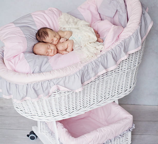 Wicker prams and baby baskets - functionality and style in the first months of life