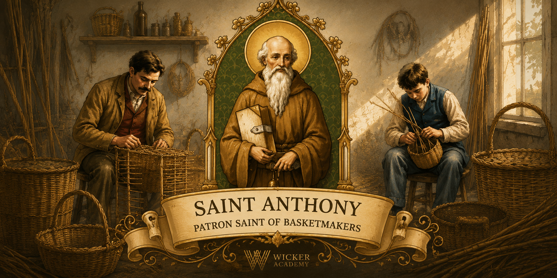 Saint Anthony – Patron Saint of Basket Makers