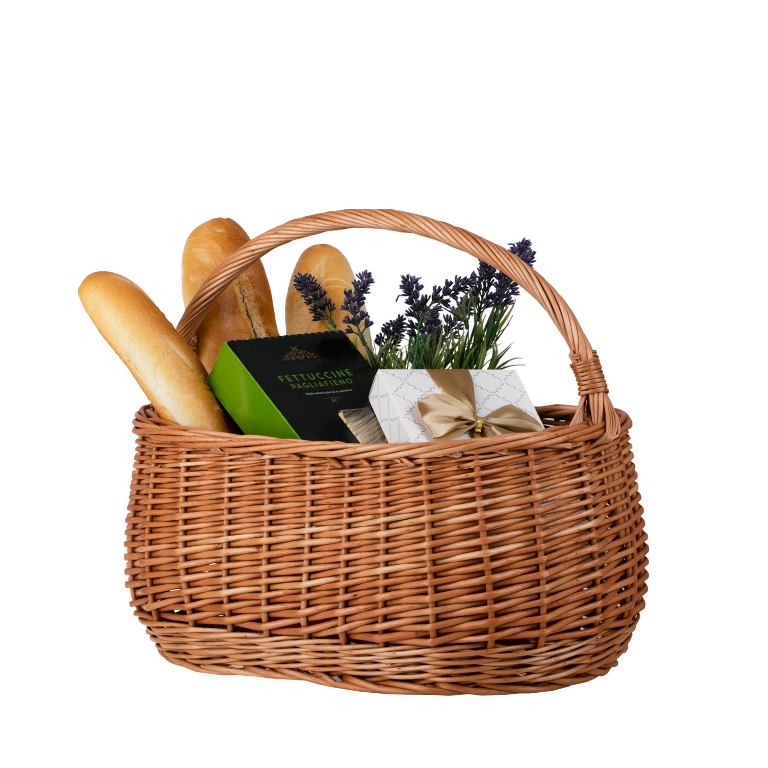Wilerissa coș de cumpărături din nuiele, coș pentru ciuperci și picnic, coș cadou decorativ TheWickerStories
