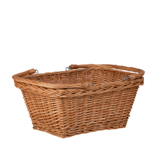 Wulfhildis winkelmandje met een handvat van wilgentenen