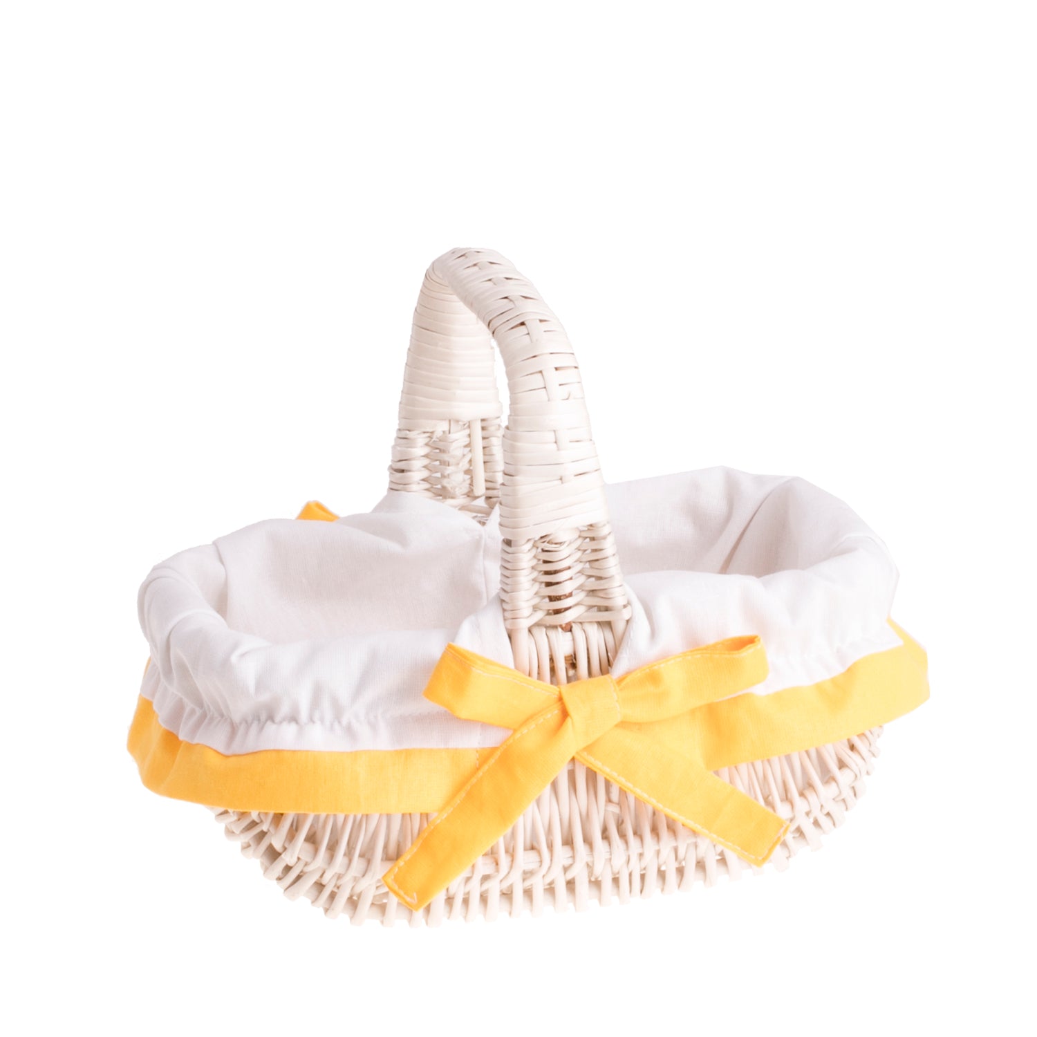 Willesia panier de Pâques en osier avec doublure et anse TheWickerStories