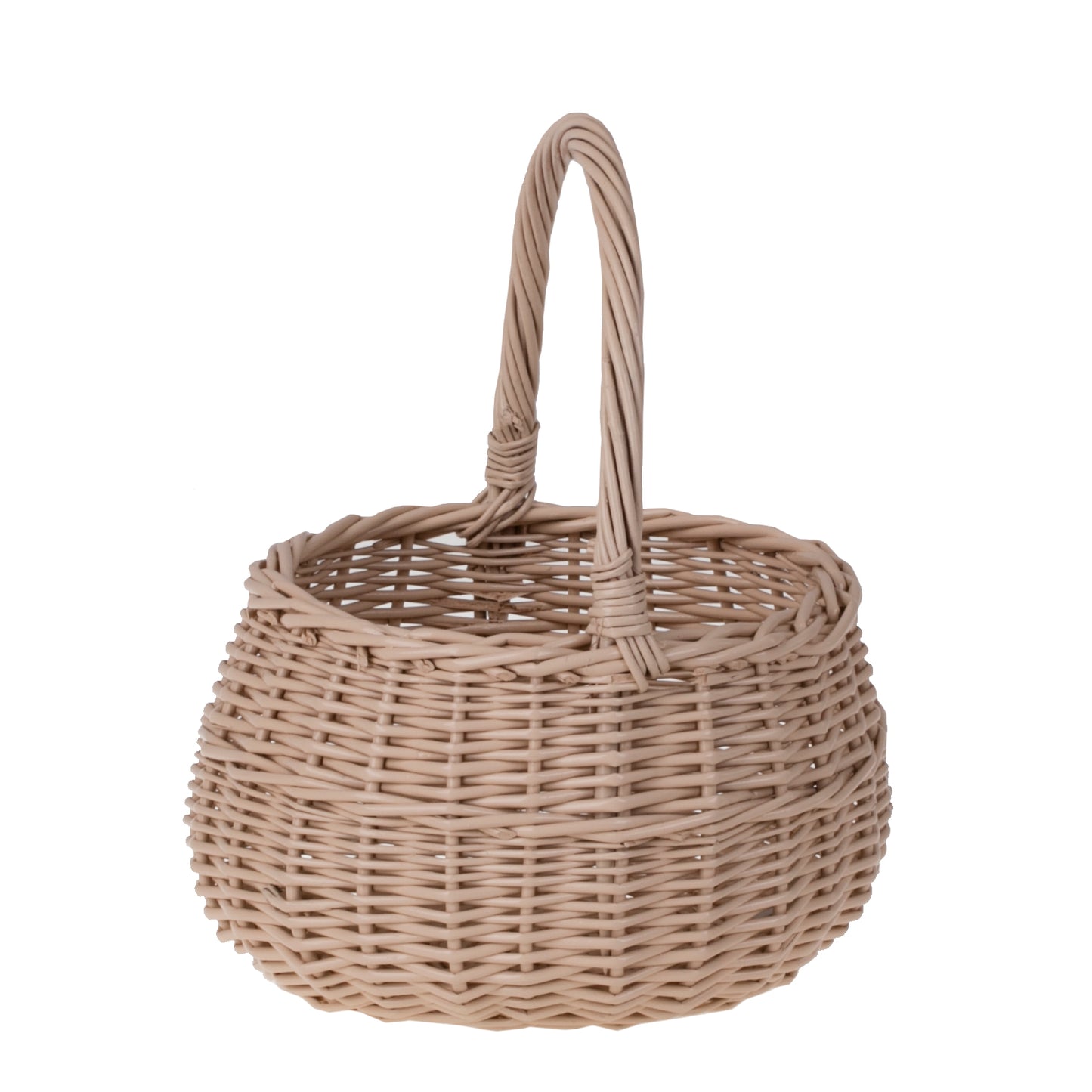 Zawia panier en osier de Pâques pour la bénédiction, avec poignée TheWickerStories