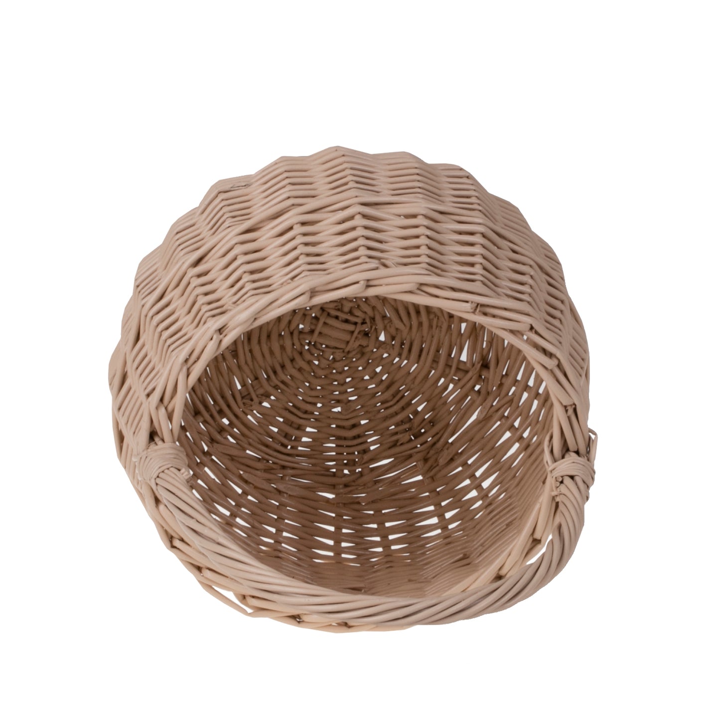 Zawia panier en osier de Pâques pour la bénédiction, avec poignée TheWickerStories