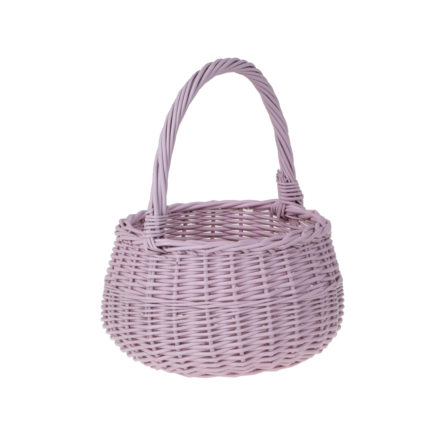 Zawia panier de Pâques en osier pour la bénédiction, avec anse TheWickerStories