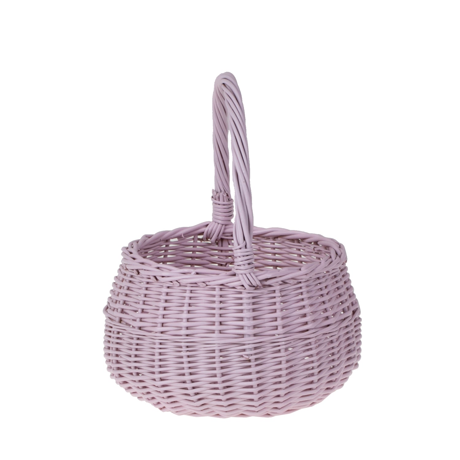 Zawia panier de Pâques en osier pour la bénédiction, avec anse TheWickerStories