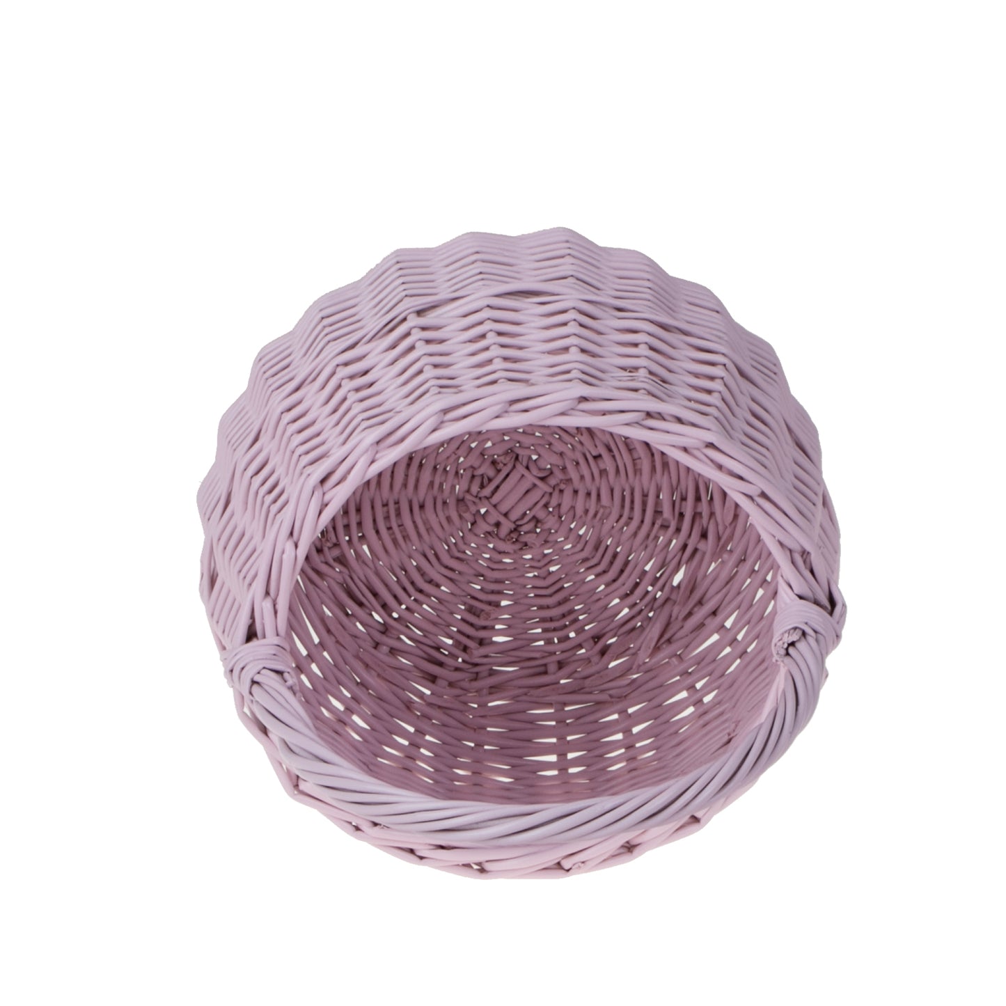 Zawia panier de Pâques en osier pour la bénédiction, avec anse TheWickerStories