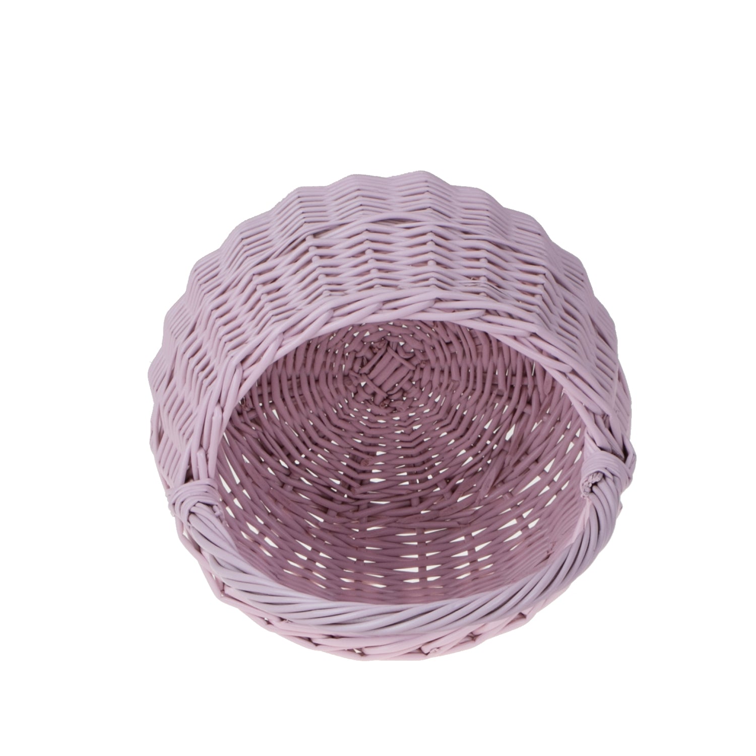 Zawia panier de Pâques en osier pour la bénédiction, avec anse TheWickerStories