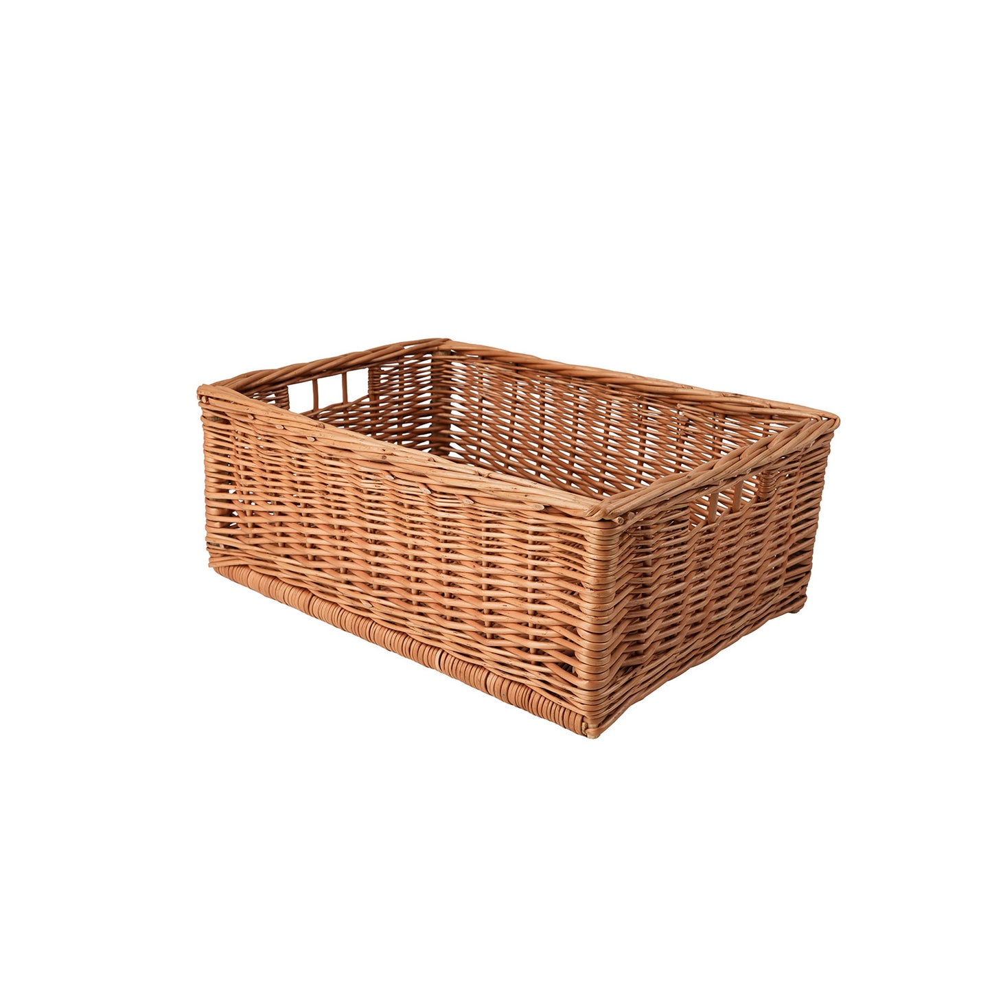 Taros wicker display basket for fruits and vegetables TheWickerStories