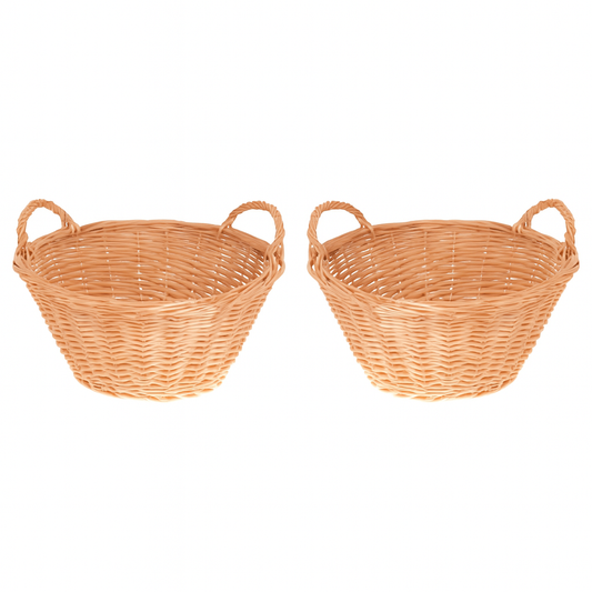 Turina wicker display basket, set of 2 TheWickerStories