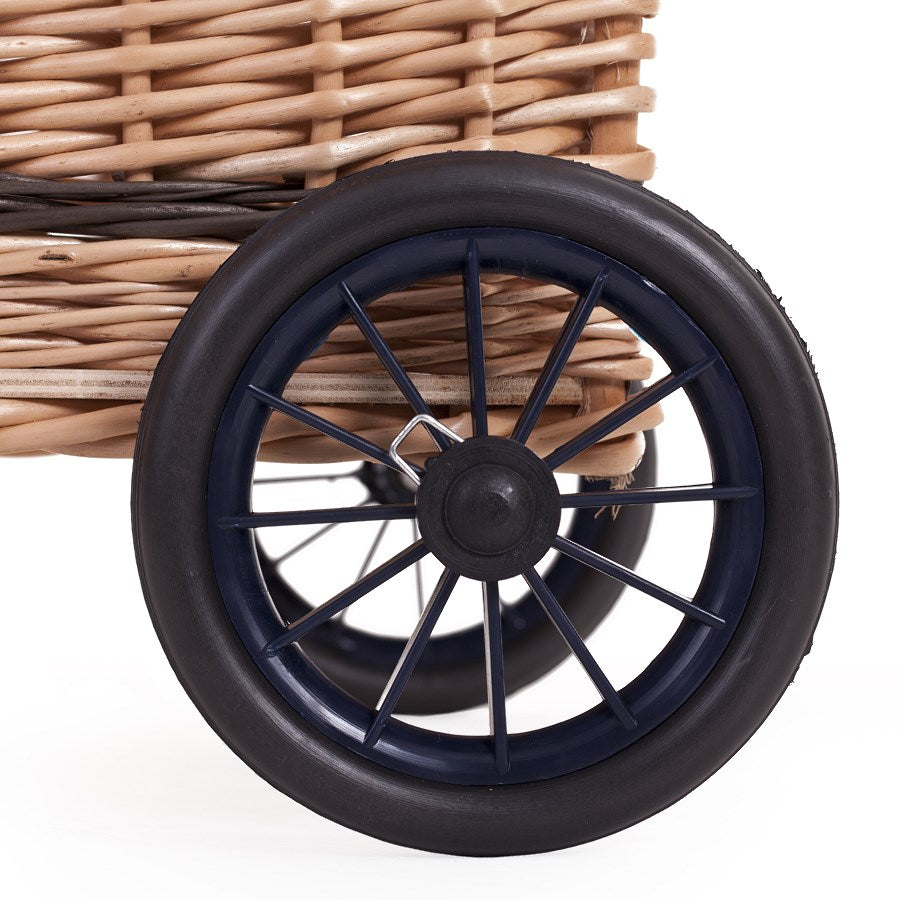 Favoren mobile wicker basket for transporting wood and goods 1041ss TheWickerStories