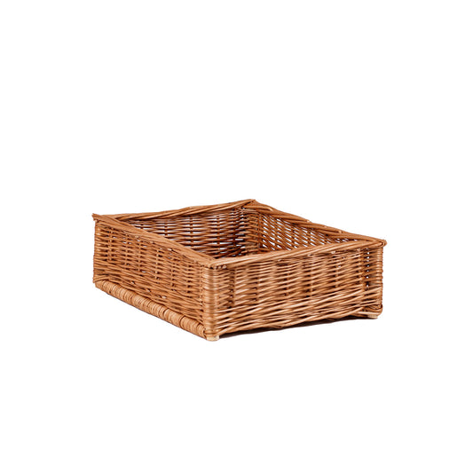 Nova Rieten opbergmand voor brood en fruit, met handvatten