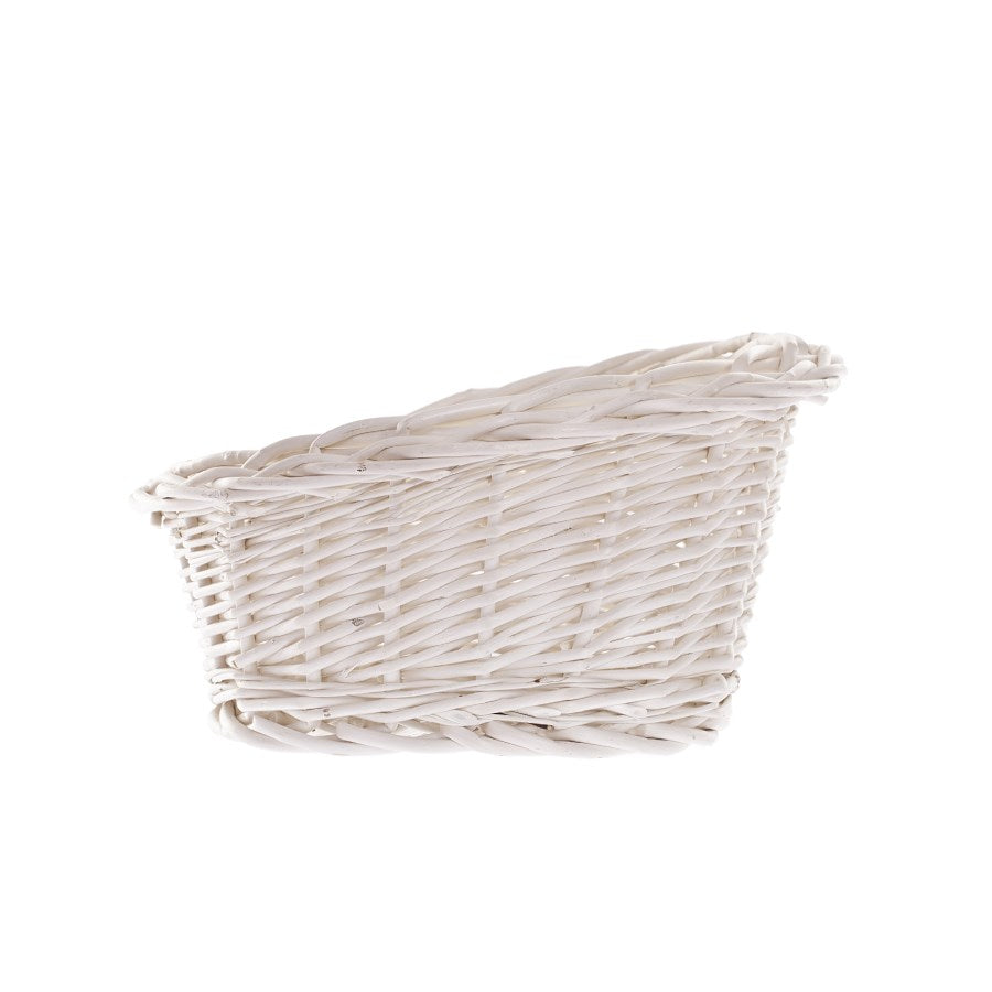 wicker gift basket for presents and storage