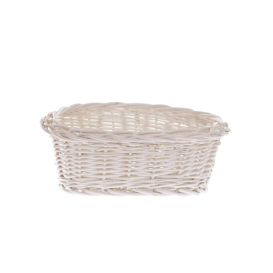 wicker gift basket for presents and storage