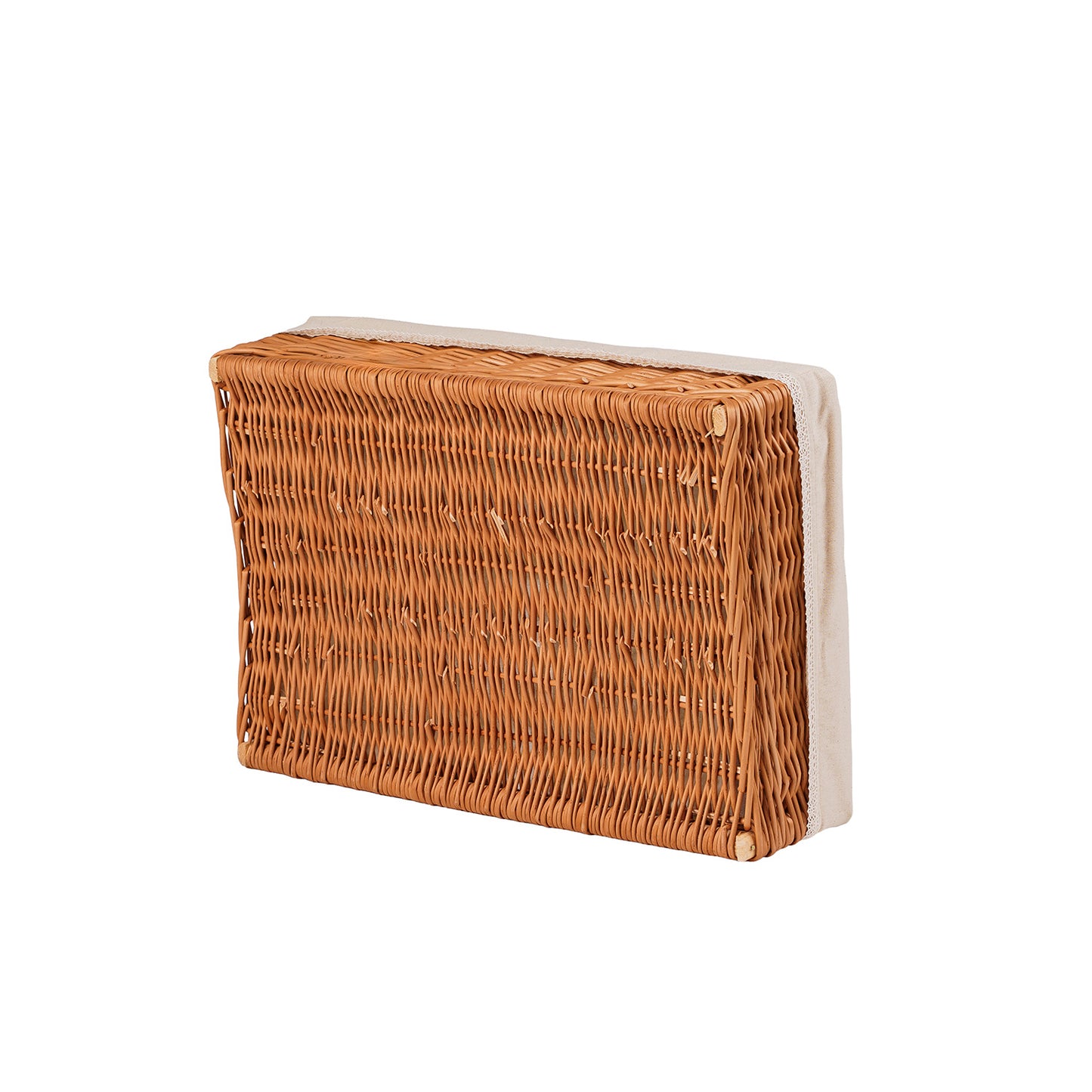 Toneria ψάθινο καλάθι για ψωμί για έκθεση TheWickerStories