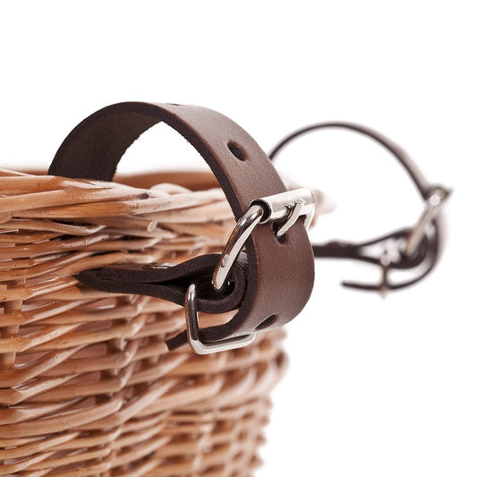 Moryz leren riemen 21 cm voor bevestiging aan fiets (2 st.)