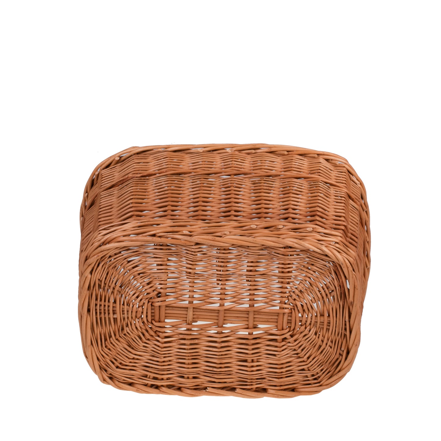 Nestor καλαθάκι από λυγαριά με μπεζ επένδυση TheWickerStories