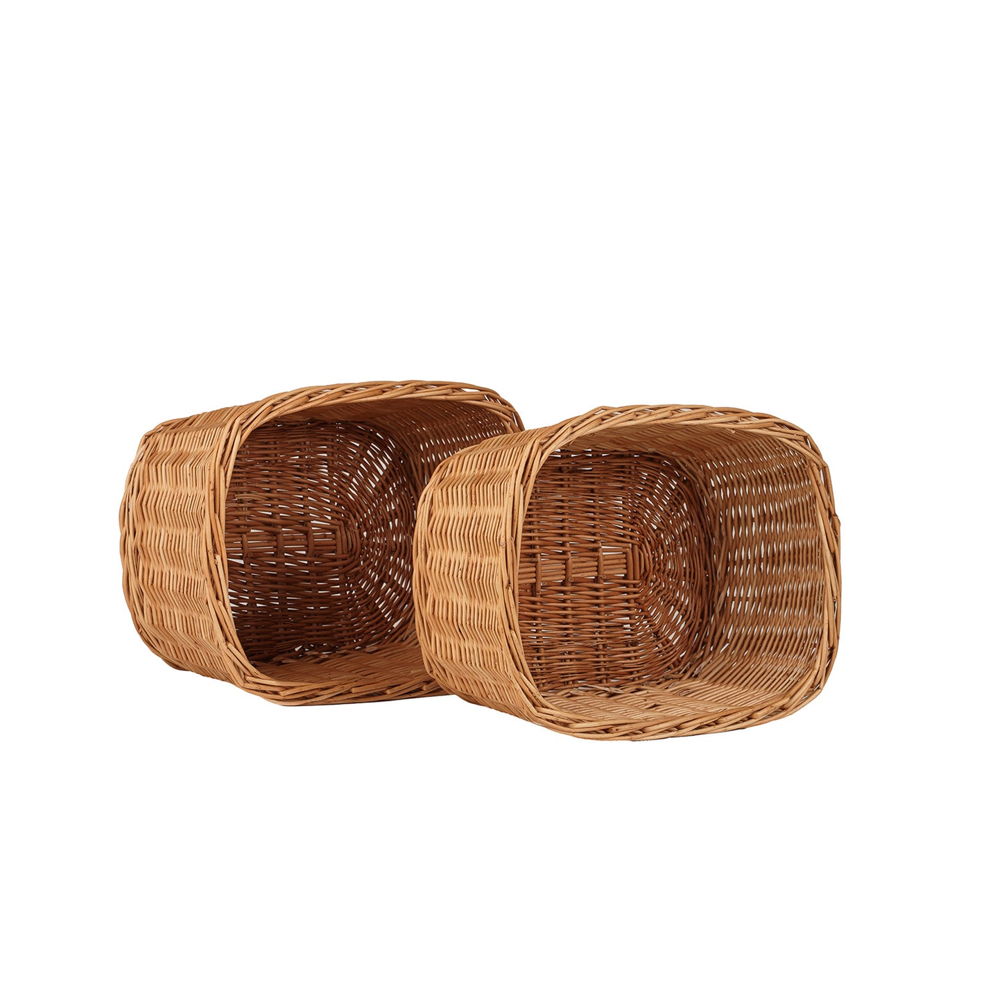 Nestor wicker bread basket, set of 2 pcs. TheWickerStories