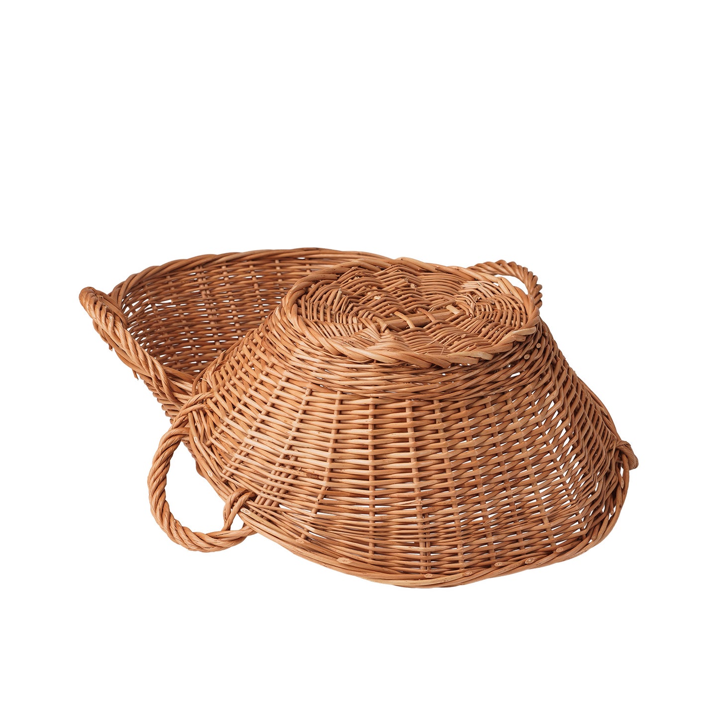 Tivarius wicker set of 2 baskets for storage and display – TheWickerStories