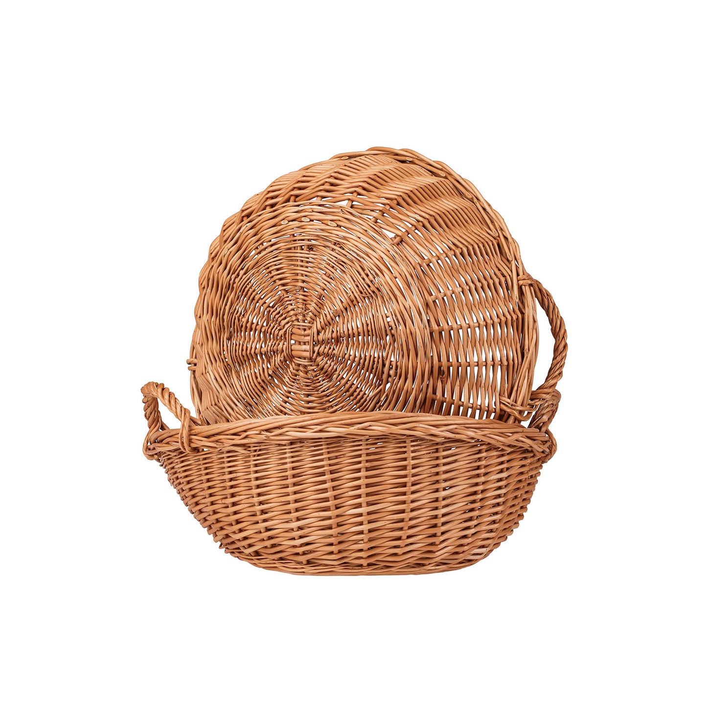 Tivorius wicker bread basket for HoReCa display, set of 2 TheWickerStories
