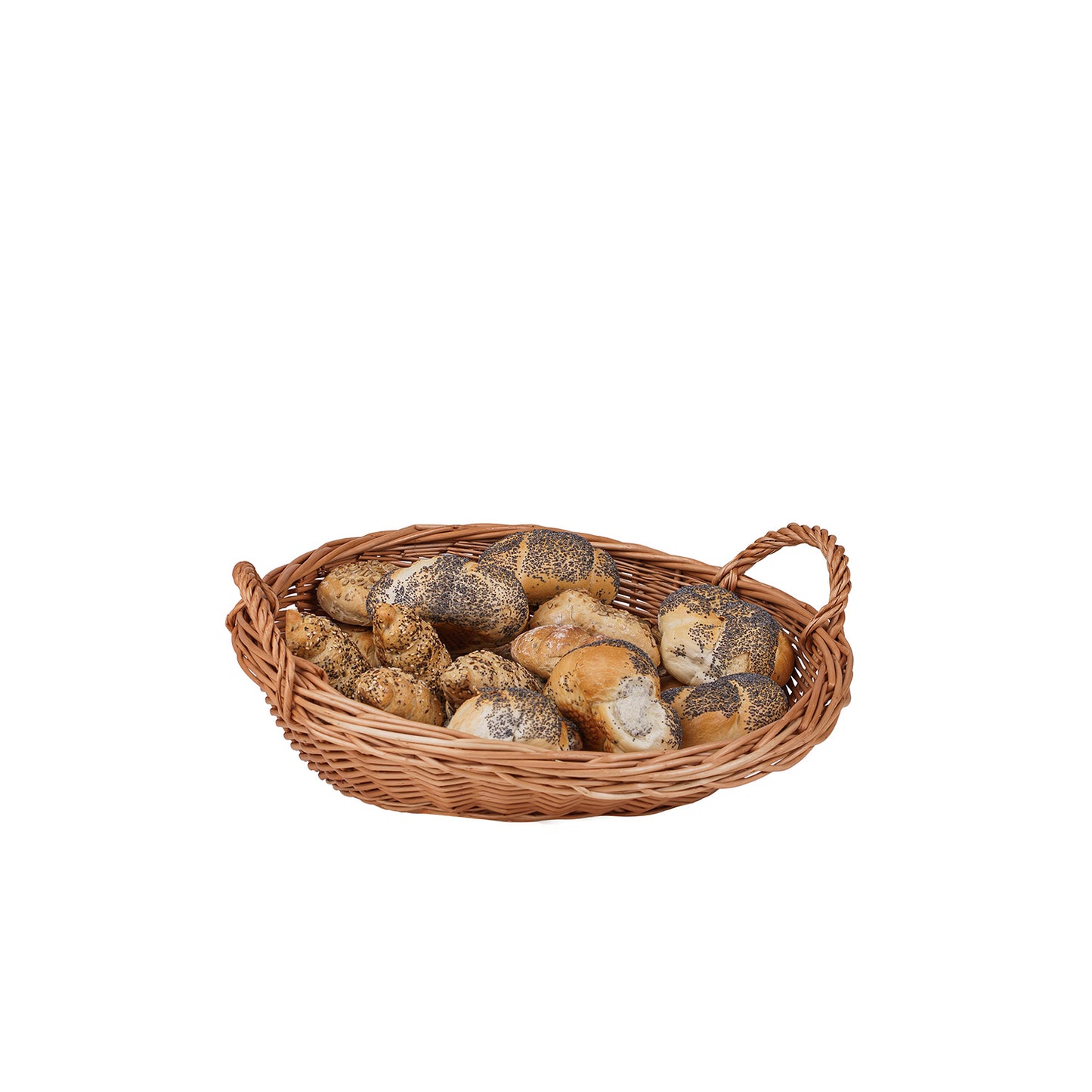 Tivorius wicker bread basket for HoReCa display, set of 2 TheWickerStories