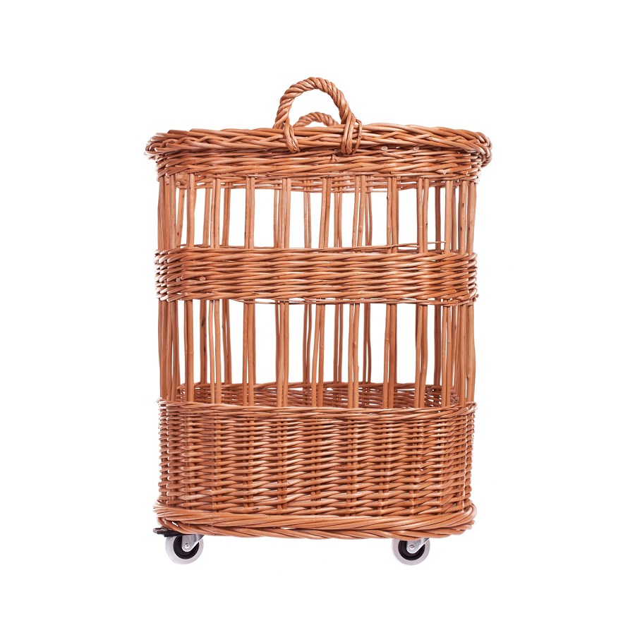 Bivellius wiklinowy kosz na bagietki do ekspozycji w piekarni i HoReCa TheWickerStories