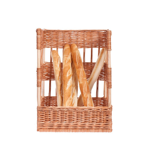 Briza Vrijstaande standaard van wilgentenen voor het presenteren van baguettes en brood