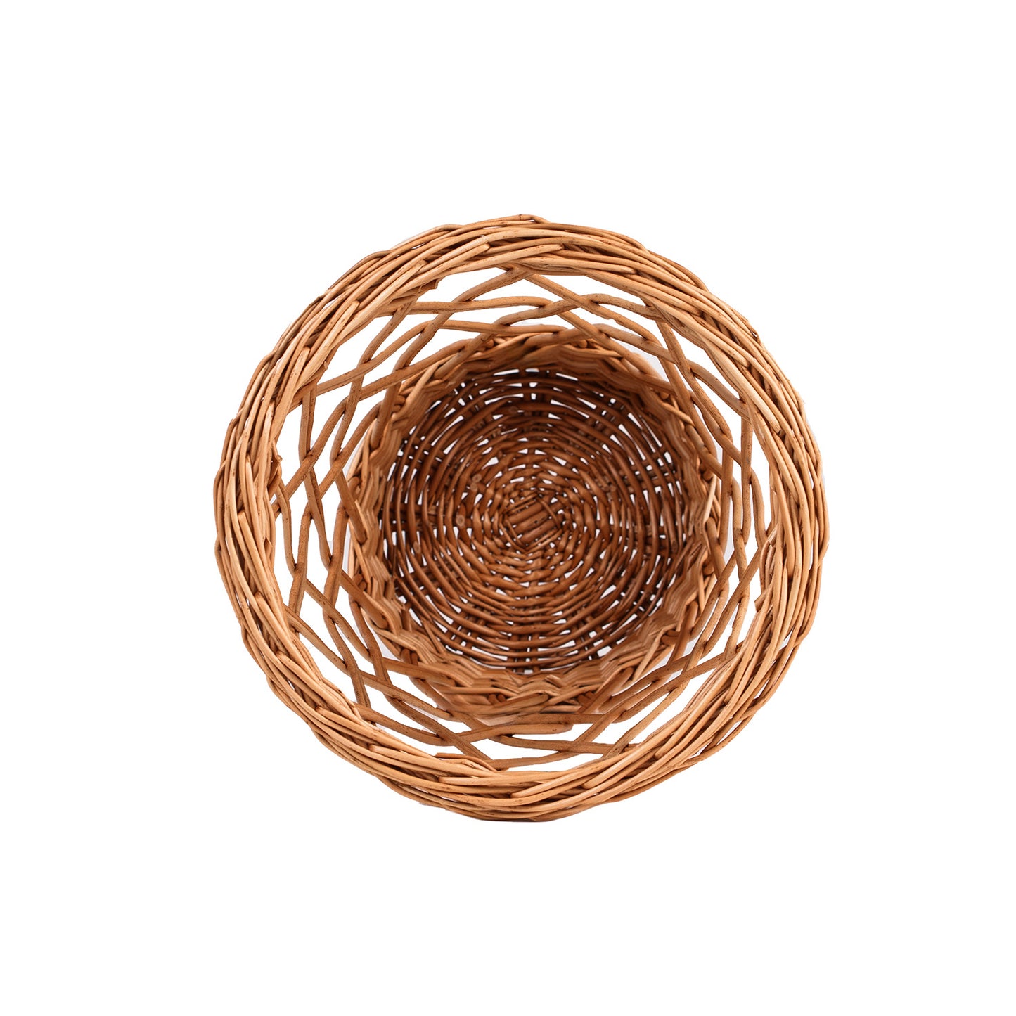 Belvora wiklinowy kosz na bagietki do ekspozycji, zestaw 2 szt. TheWickerStories