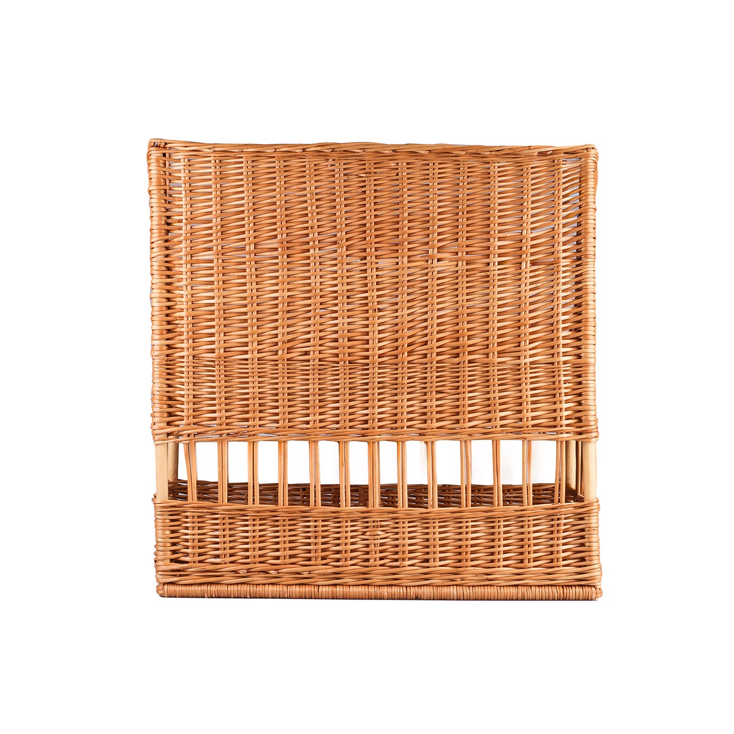 Bonivia wiklinowy kosz na bagietki do ekspozycji w piekarni TheWickerStories