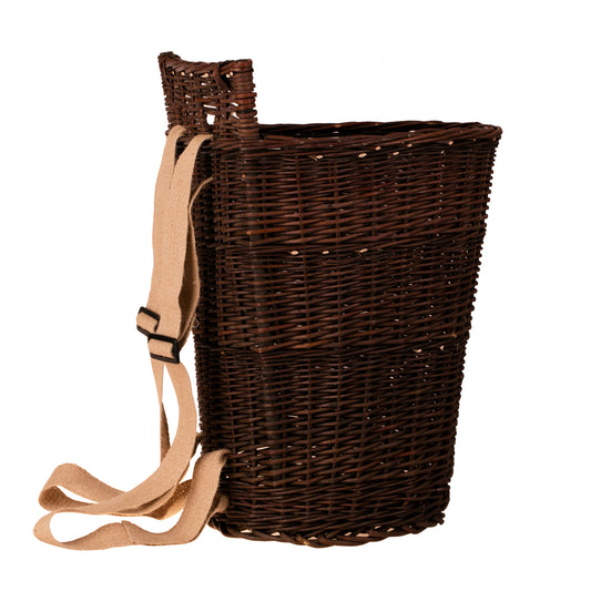 Sirellius wicker backpack with straps