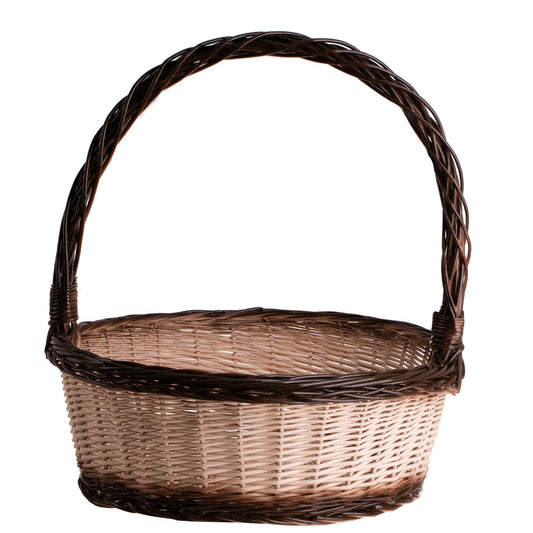Zalvina rieten cadeaumand met handvat