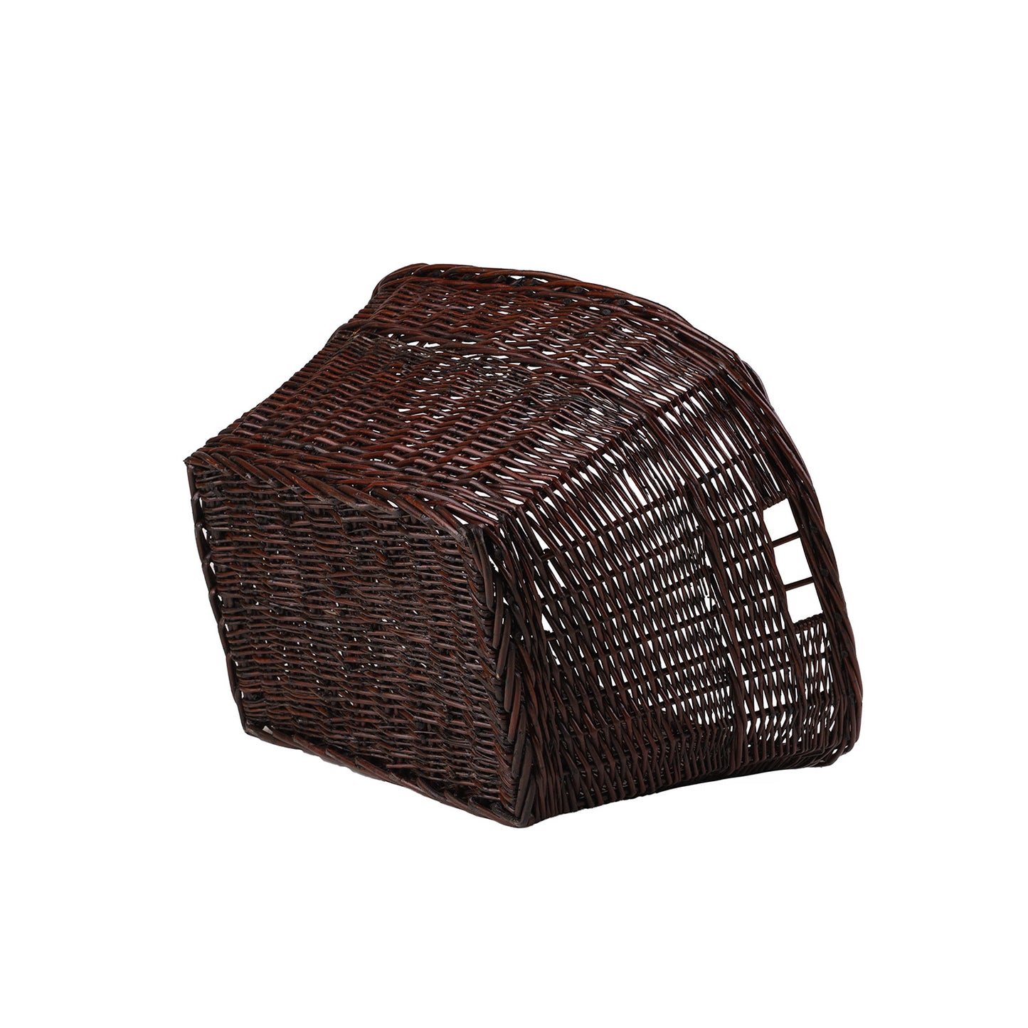 Mivella wiklinowy kosz na drewno do kominka TheWickerStories