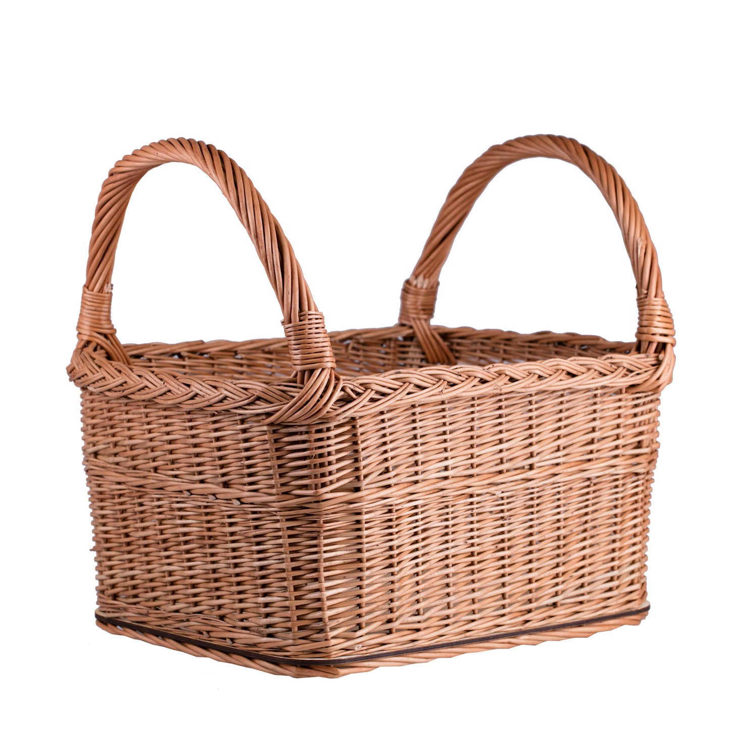 Fioras ψάθινο καλάθι αποθήκευσης TheWickerStories