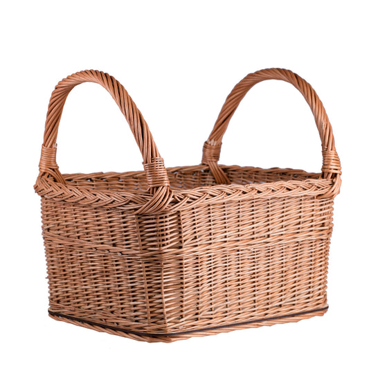 Fioras ψάθινο καλάθι αποθήκευσης TheWickerStories