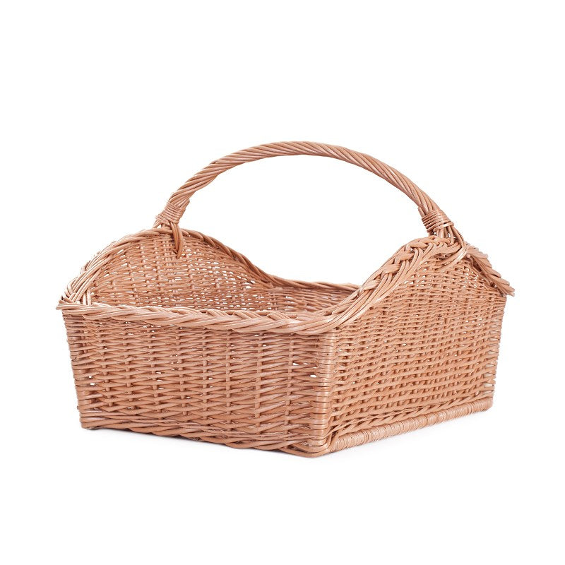 wicker display basket