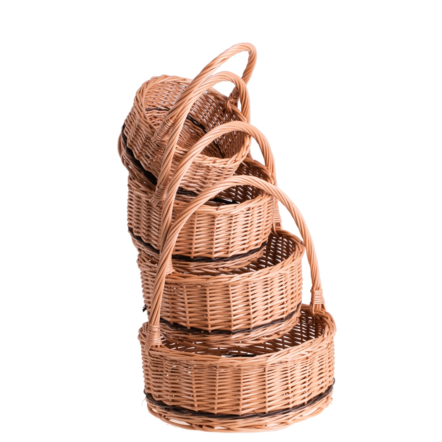 Zivora geflochtener Osterkorb für die Weihe, mit Griff TheWickerStories