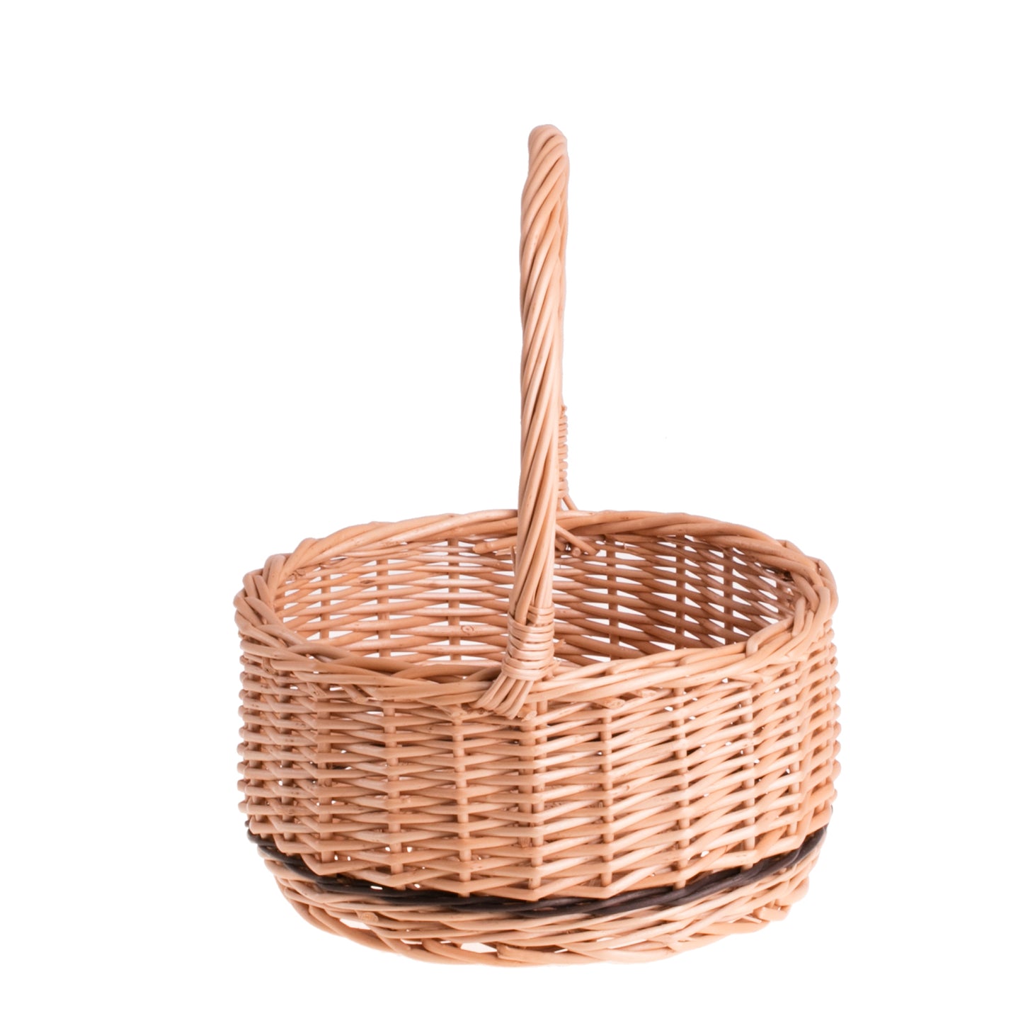 Zivora geflochtener Osterkorb für die Weihe, mit Griff TheWickerStories