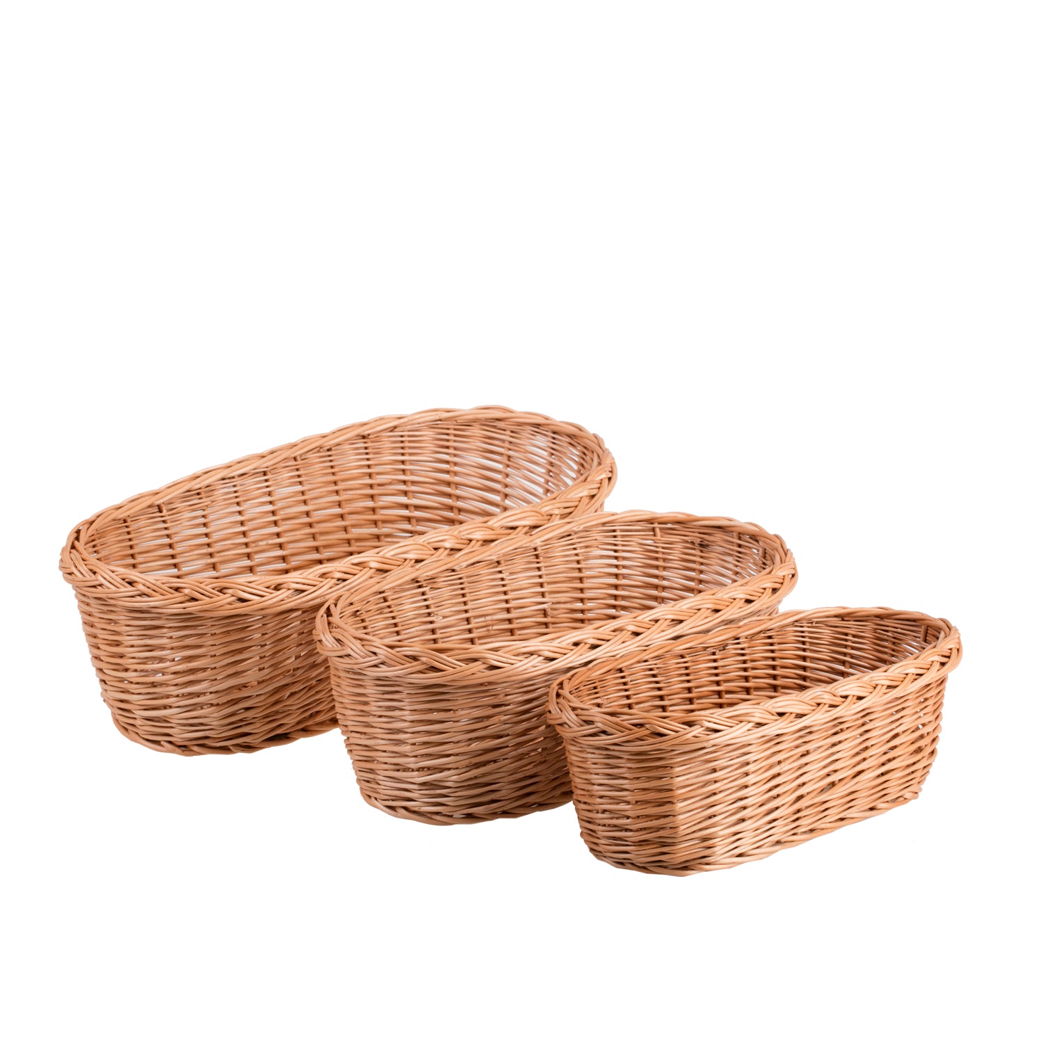 pintų vazonų apvalkalų rinkinys, 3 vnt.