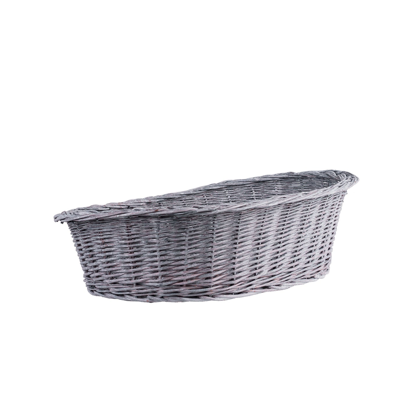 Enovia panier en osier pour chien et chat avec coussin et entrée abaissée