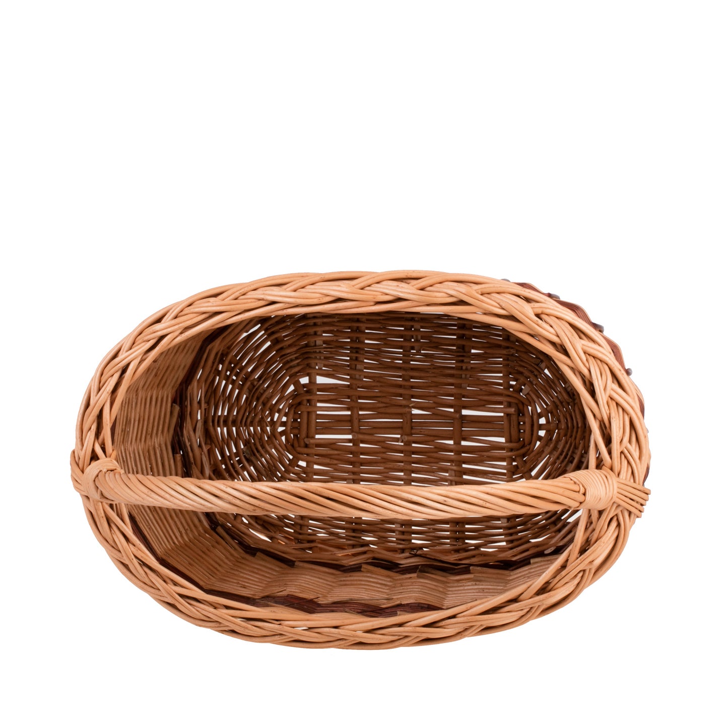 Wictorissa panier de courses avec poignée en osier