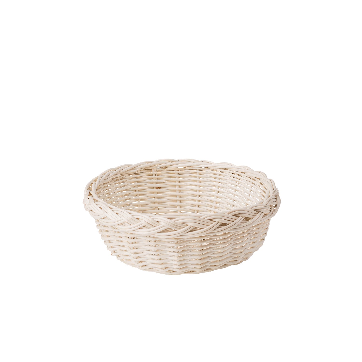 wicker bread display basket, set of 5 pieces