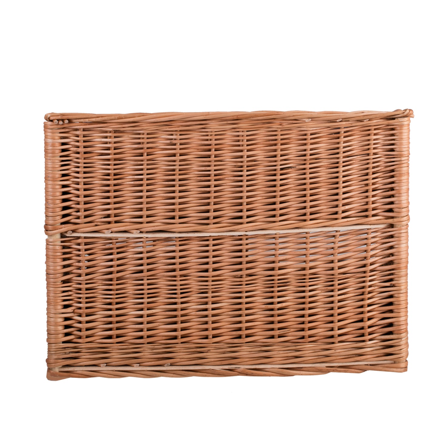 Estrella wicker cat house, two-tier, with two waterproof cushions and a small window