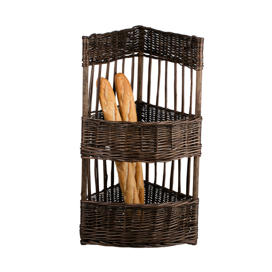 Britta rieten mand voor baguettes voor bakkerij en winkel