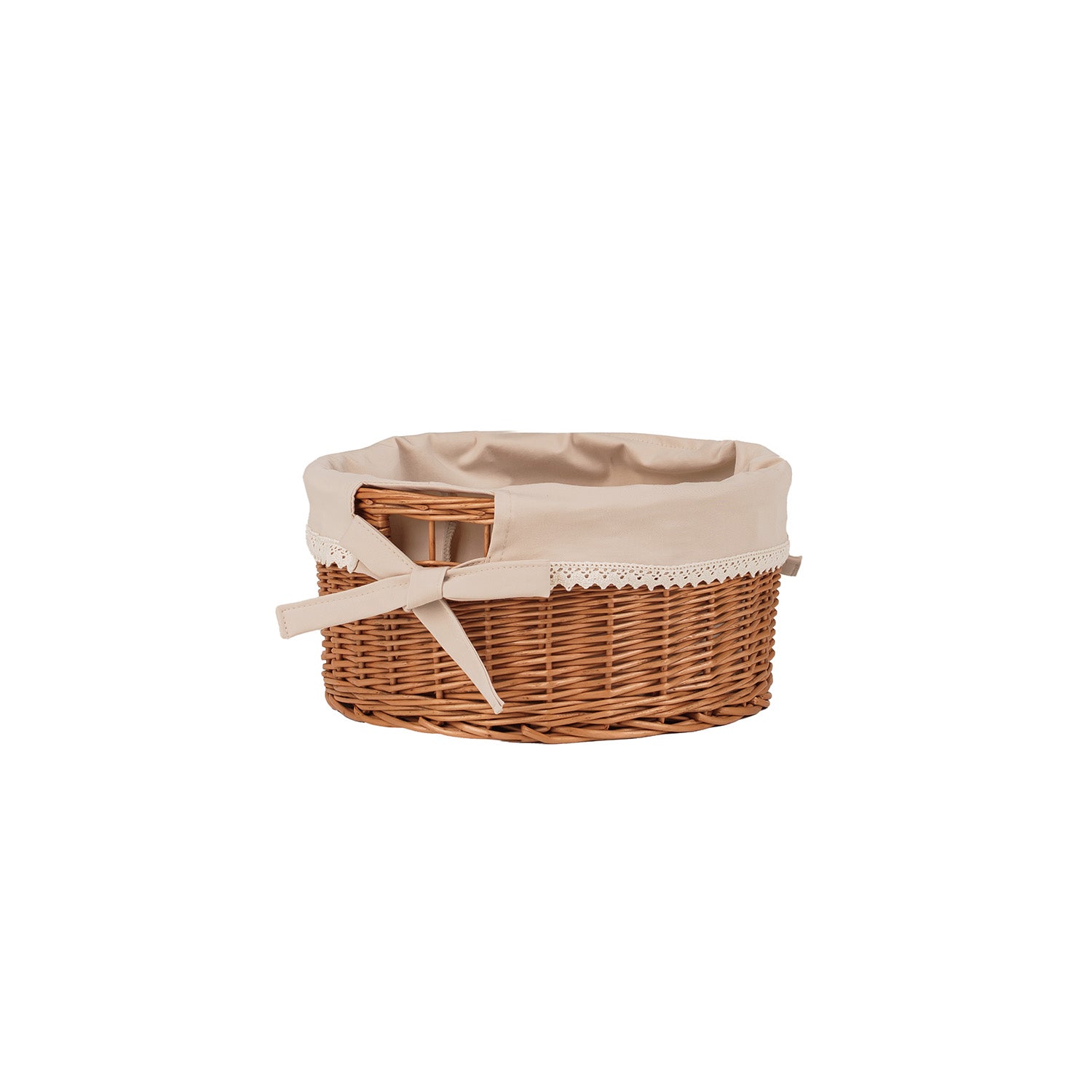 Doublures pour paniers en osier : inserts en tissu lavables - housse Doublures pour paniers en osier : inserts en tissu lavables - housse