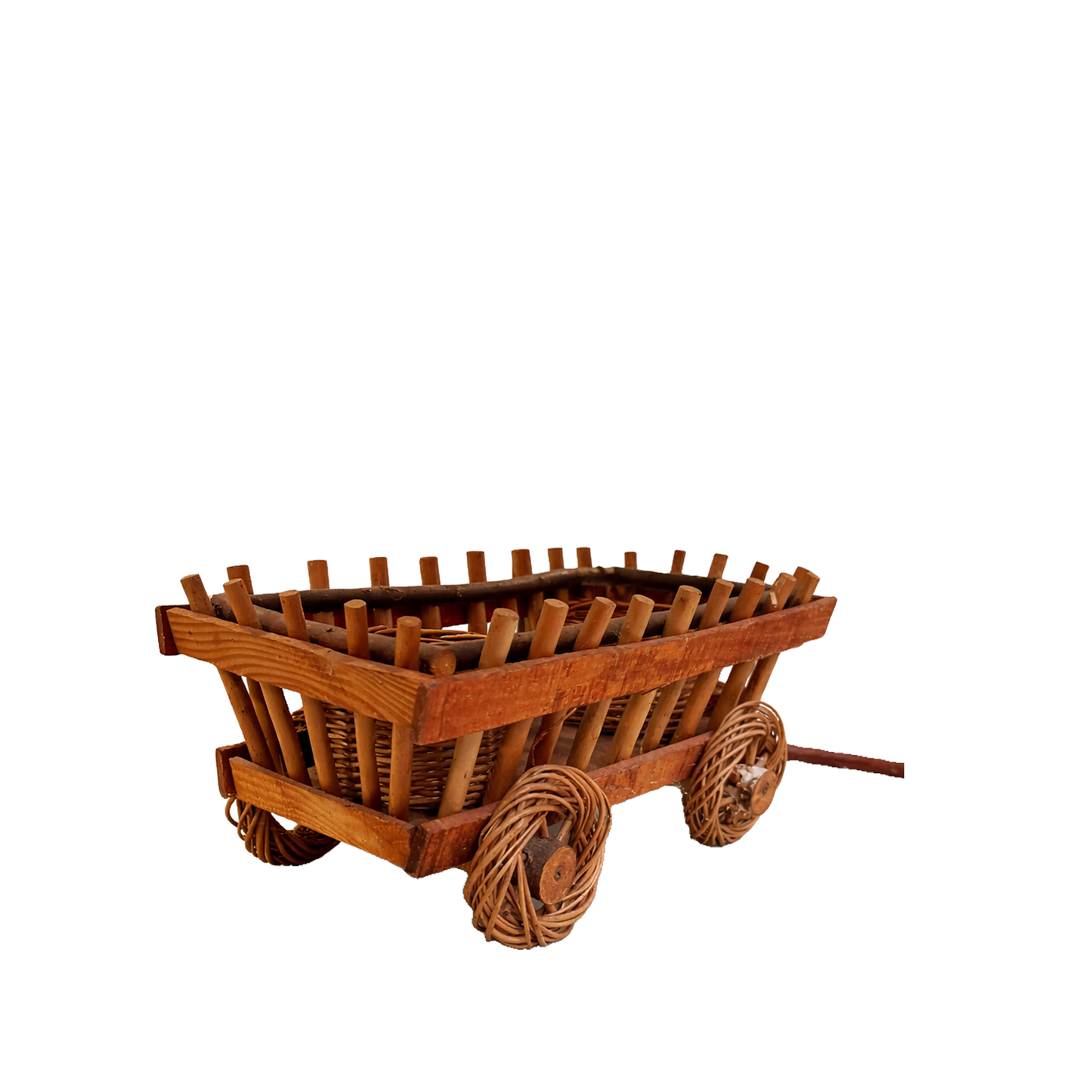 Lignum dekorativní figurka s květináči do zahrady TheWickerStories
