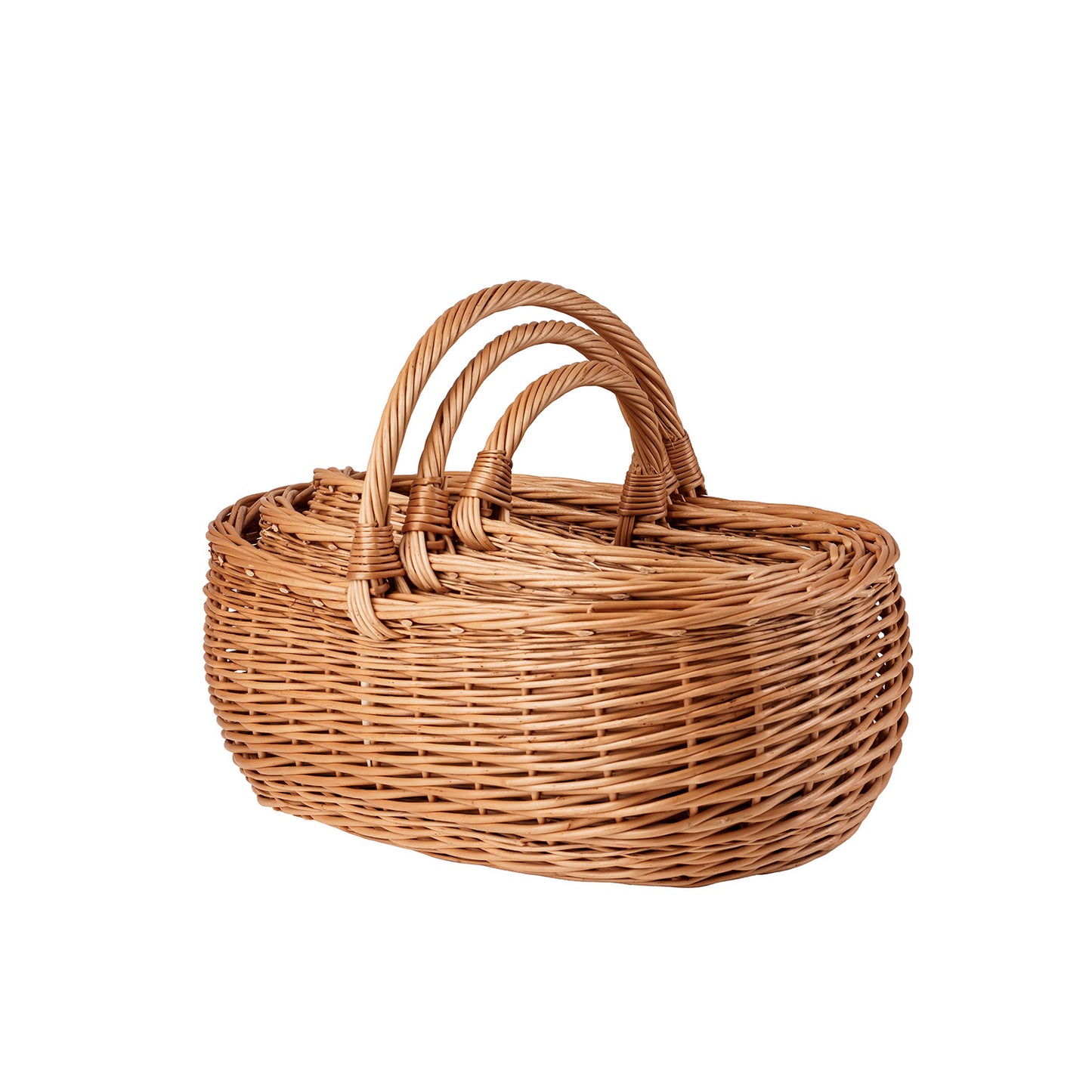 Felis geflochtener Weidenkorb für Kaminholz TheWickerStories