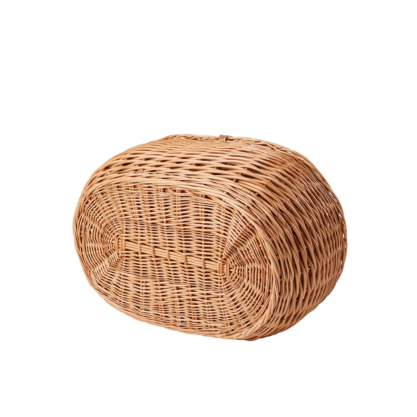 Felis wiklinowy kosz na drewno do kominka TheWickerStories