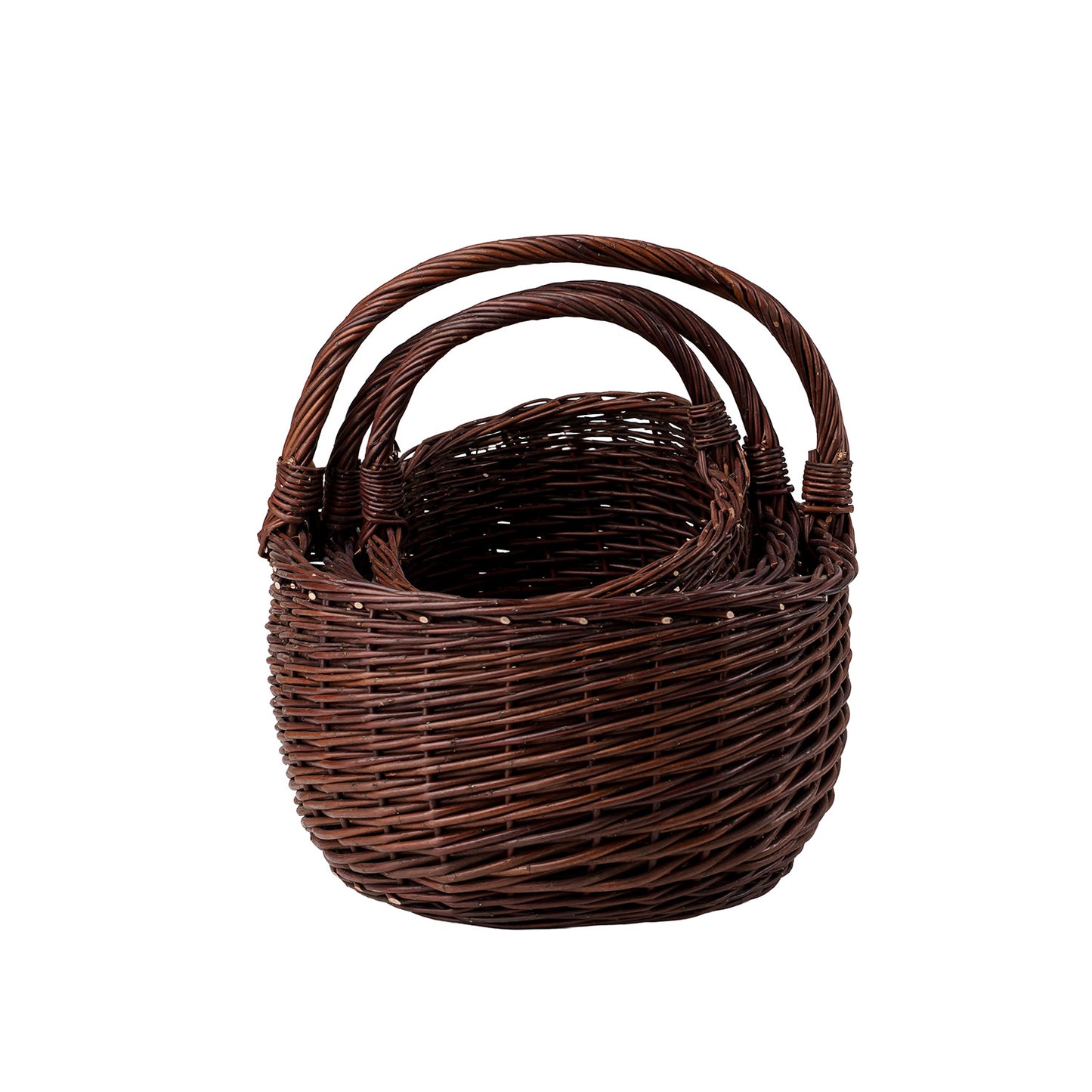 Felis geflochtener Weidenkorb für Kaminholz TheWickerStories