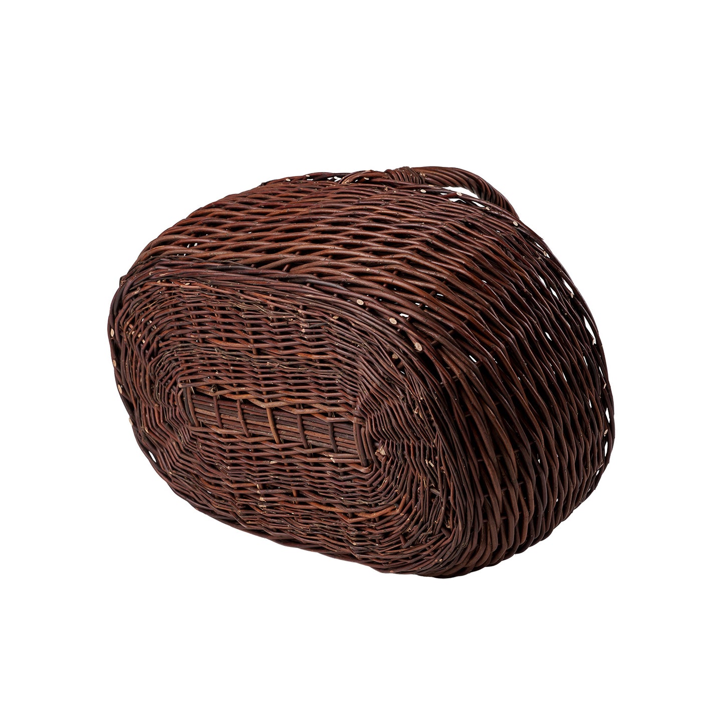 Felis wiklinowy kosz na drewno do kominka TheWickerStories