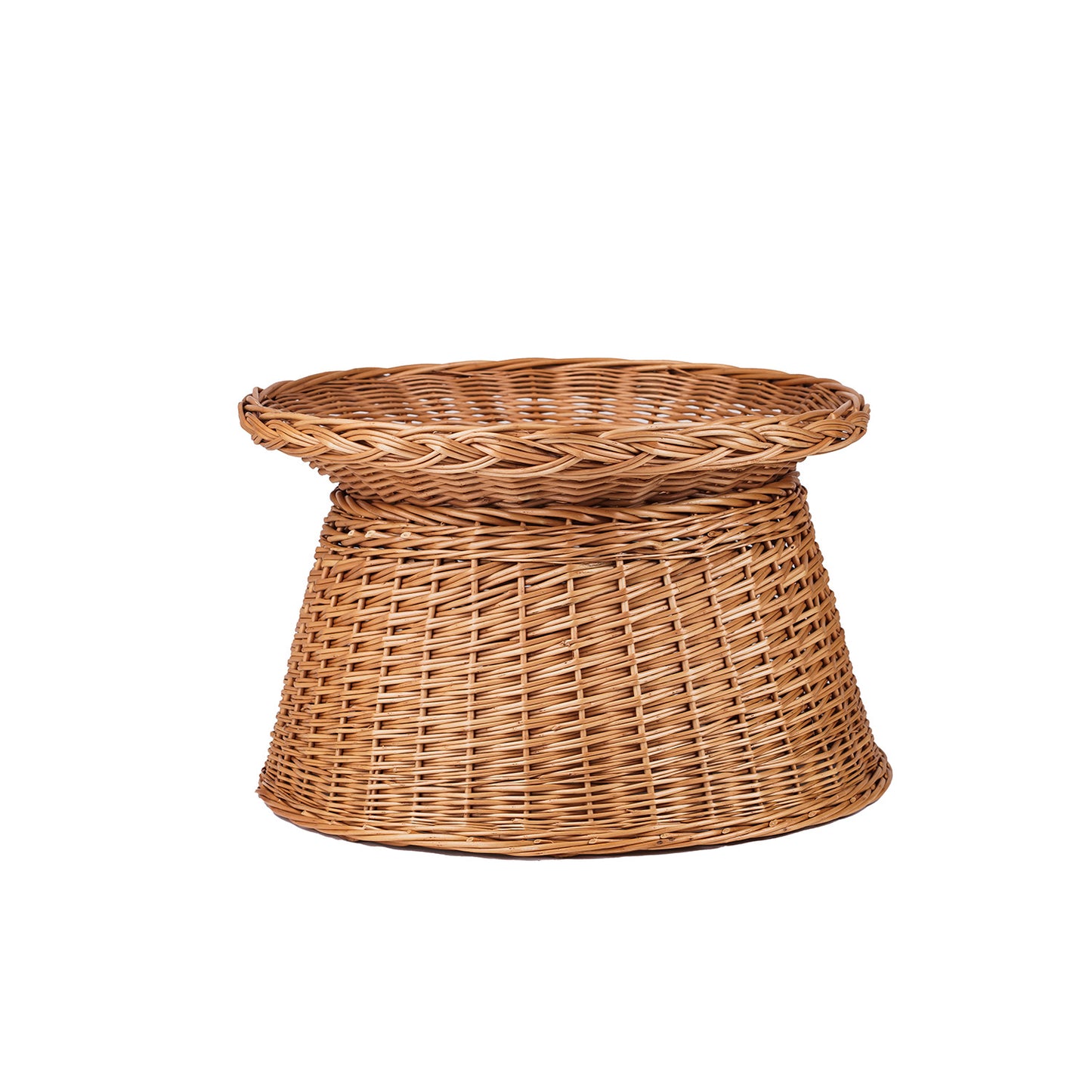 Turina wiklinowy kosz na pieczywo do ekspozycji w piekarni i sklepie TheWickerStories