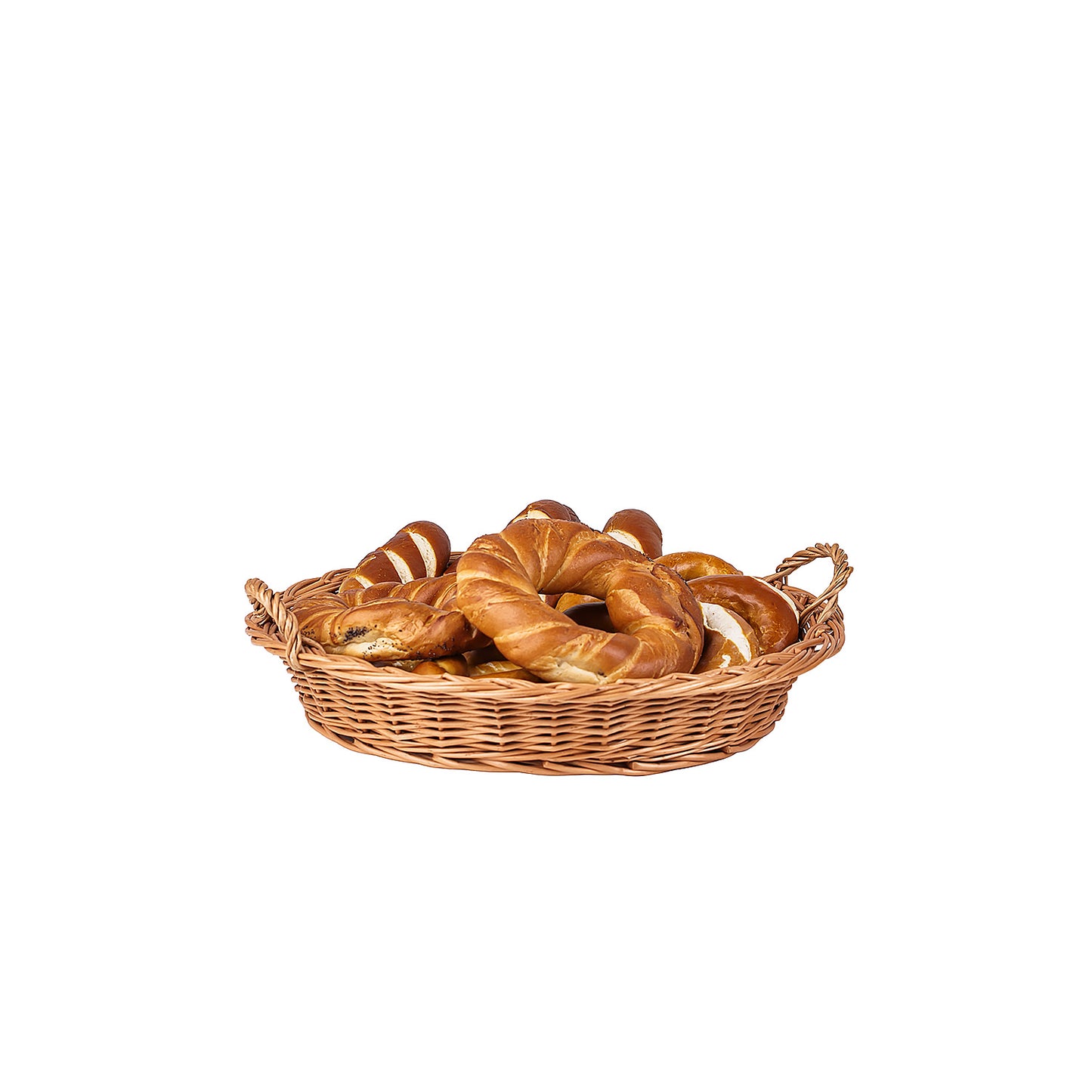Lari wicker bread display basket, set of 2 pcs. TheWickerStories